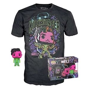 Funko Pop Tee Marvel Studios What If...? Killmonger Vinyl Figure & Shirt, 2XL